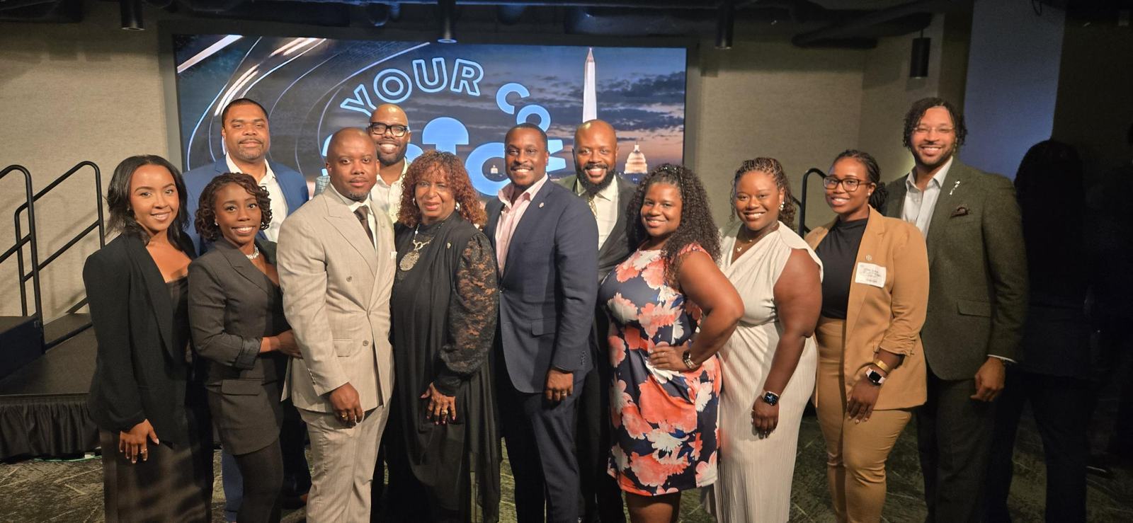 Chapter members and partners together at Community Connections: CBC Edition