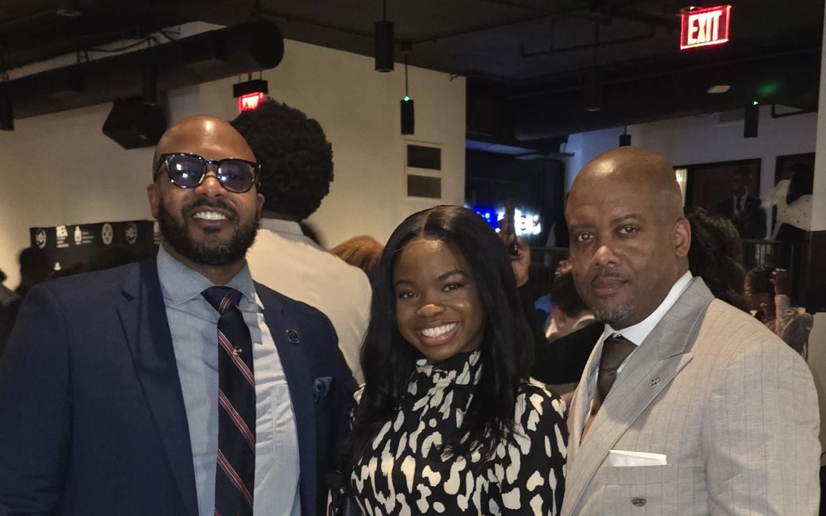 Chapter members at the CBC Edition reception